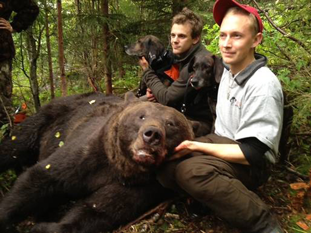 Rekordstor, Björnjakt, 2012, Jägare